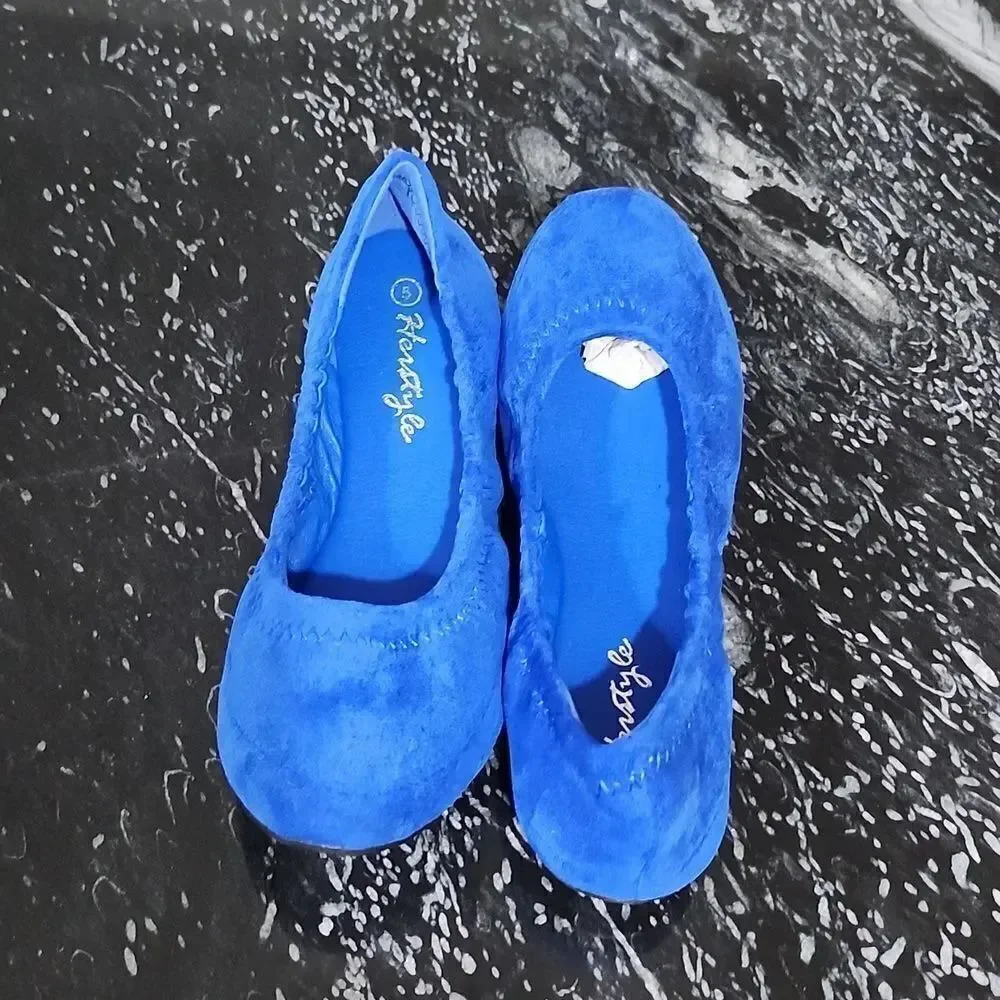BRAND NEW HERSTYLE WOMEN'S BALLET FLATS SOFT ROUND TOE COMFORTABLE FLAT …
